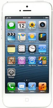 Смартфон Apple iPhone 5 32Gb White & Silver - Моршанск