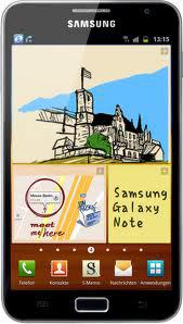 Смартфон Samsung Galaxy Note GT-N7000 Blue - Моршанск